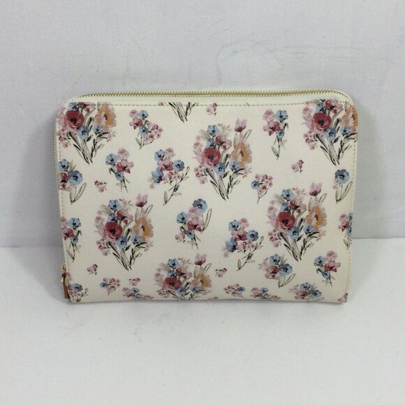Matilda Jane On The Go Vegan Floral Zip Tablet Tech Organizer Travel Case New - Picture 11 of 11